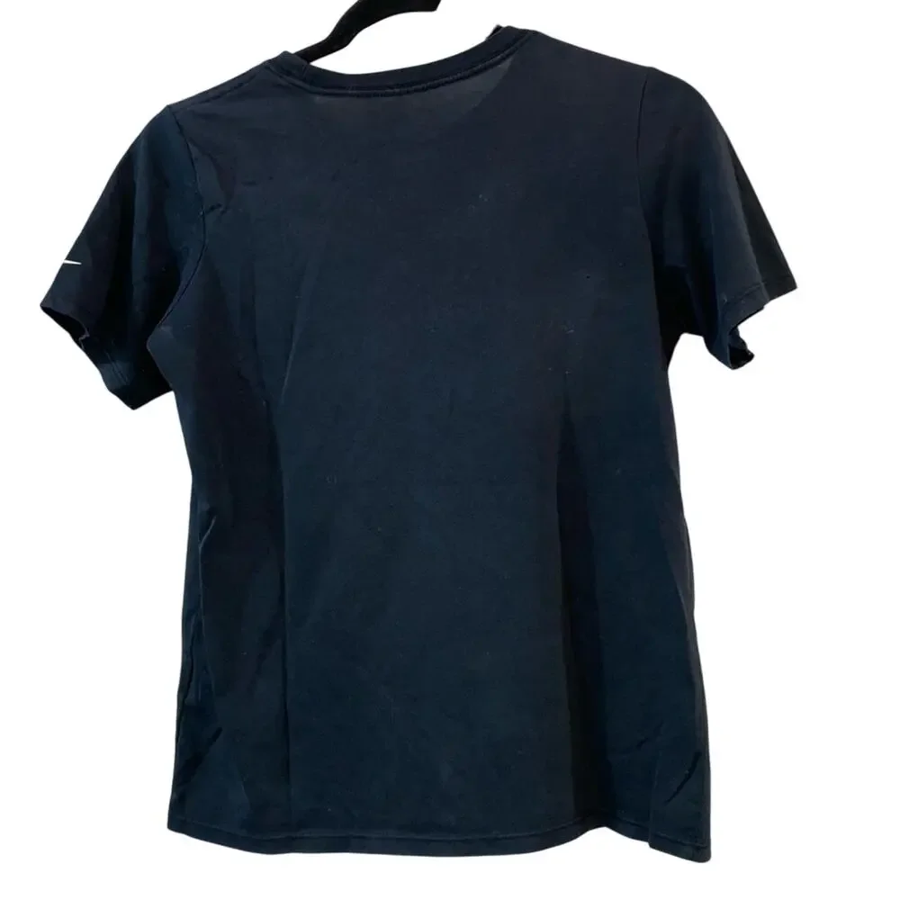 Nike Athletic Cut‎ Dri-Fit Black Tee Shirt